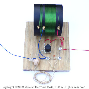 Crystal Radio Kit 6 Soldered