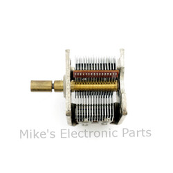 384pf Air Variable Capacitor with 8:1 planetary reduction drive (Factory Defects No Refunds)