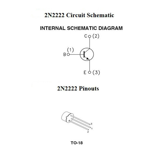2N2222 Pin Out