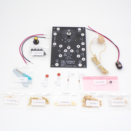 Solderless High Impedance Audio Amplifier Kit 2