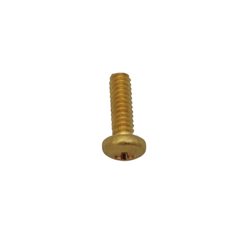 Brass #4 3/8" Panhead Screw